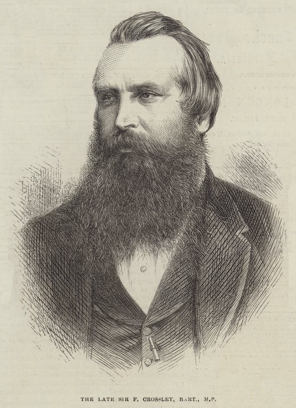 Merhum Sir F Crossley, Baronet, MP (gravür) by English School