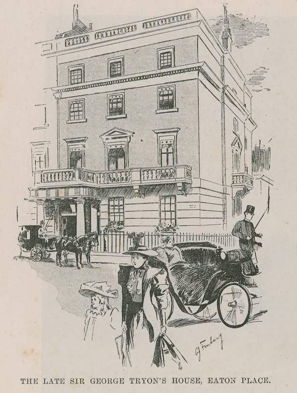 Merhum Sir George Tryons evi, Easton Place, Londra by English School
