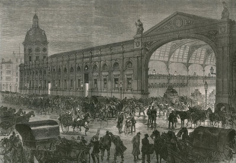 Et pazarı, Smithfield sabahın ikisinde by English School