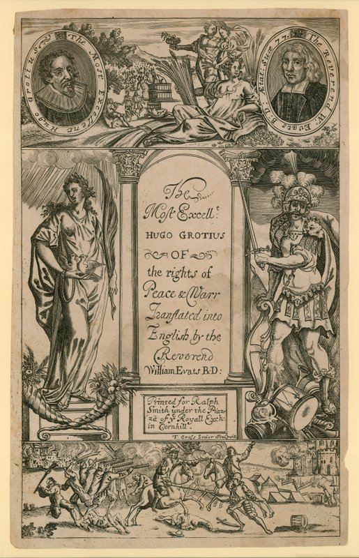 Barış ve Savaş hakkının en mükemmel Hugo Grotius