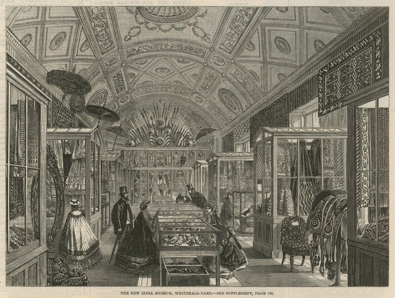Yeni Hindistan Müzesi, Whitehall Yard, Londra by English School