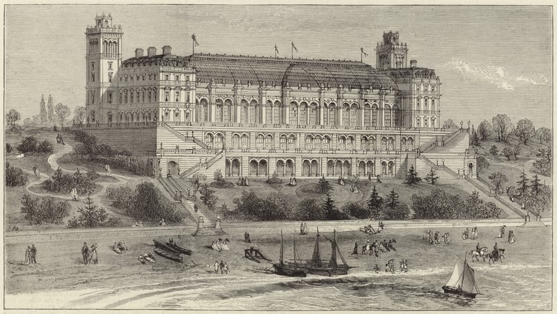 Tynemouth'daki yeni akvaryum ve Kış Bahçeleri by English School