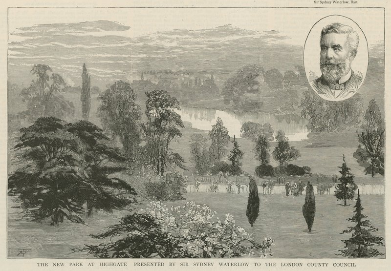 Sir Sydney Waterlow tarafından sunulan Highgate