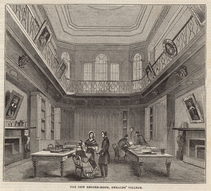 Yeni kayıt odası, Heralds College by English School