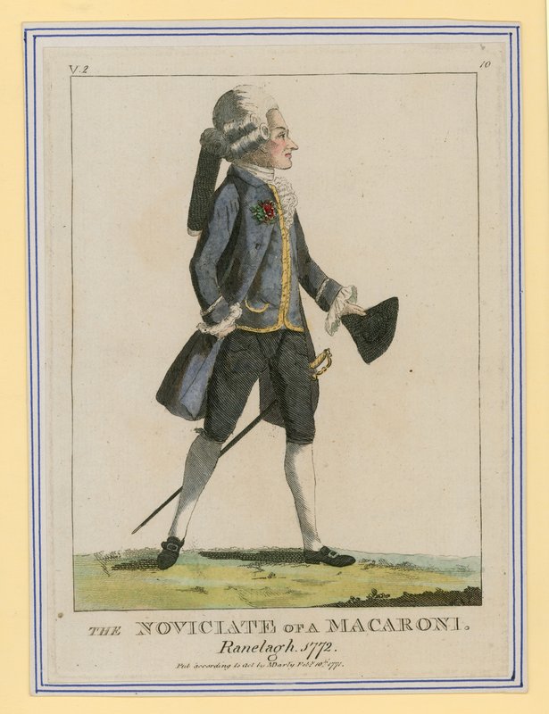 Acemi Makarna, Ranelagh, 1772 by English School
