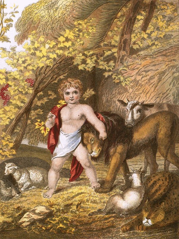 The peaceable kingdom by English School