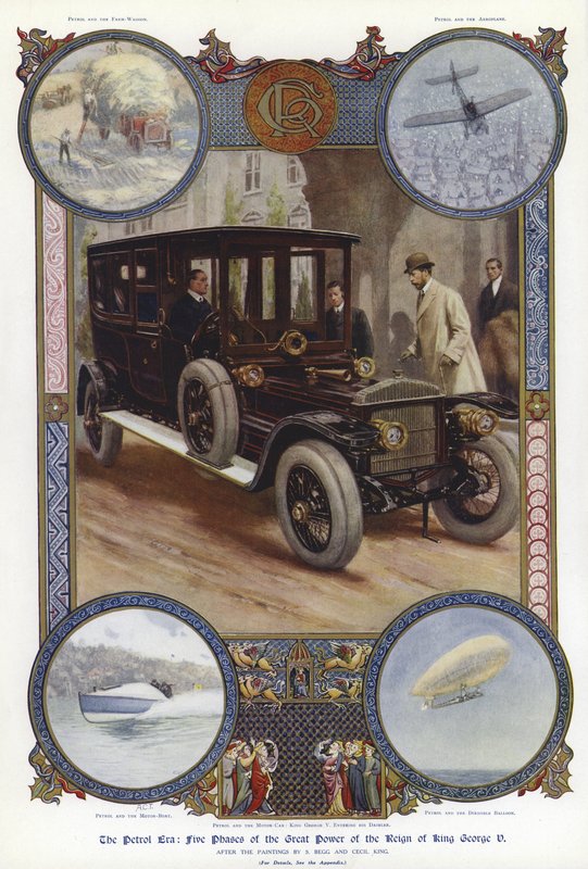 Petrol çağı: Kral V. George