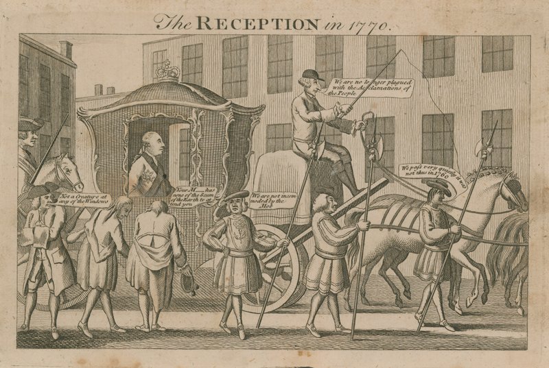 1770 yılında resepsiyon by English School