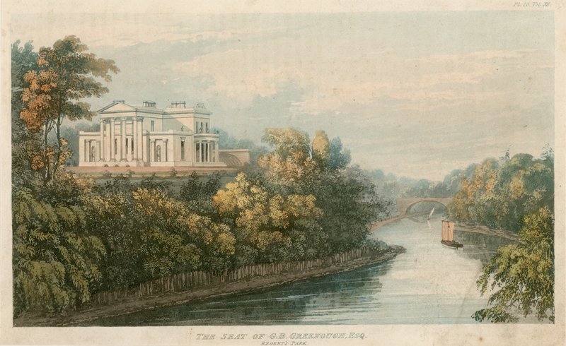 G B Greenough, Regents Park, Londra by English School