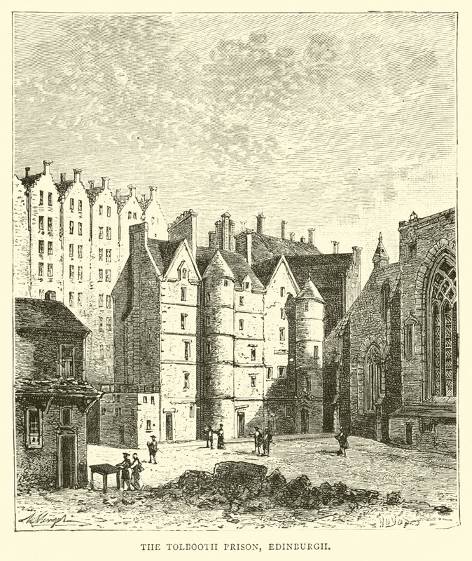 Tolbooth hapishanesi, Edinburgh by English School