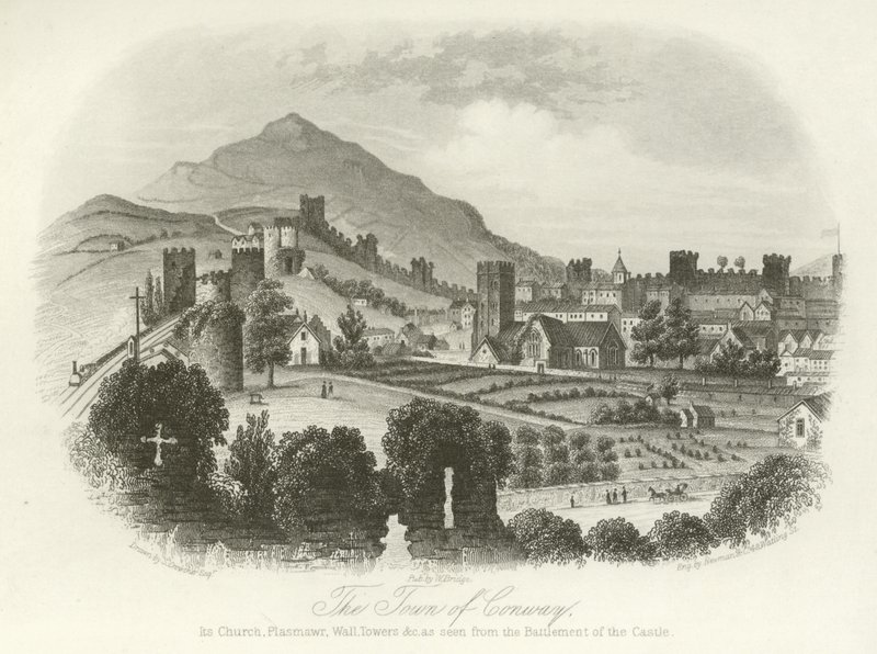 Conwy, Kuzey Galler by English School