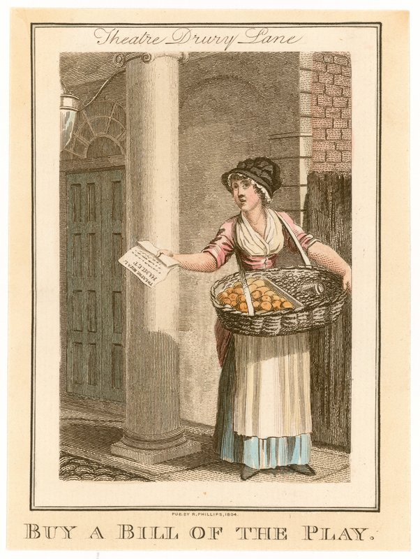 Tiyatro Kraliyet Drury Lane. Bir Bill of the Play satın alın by English School