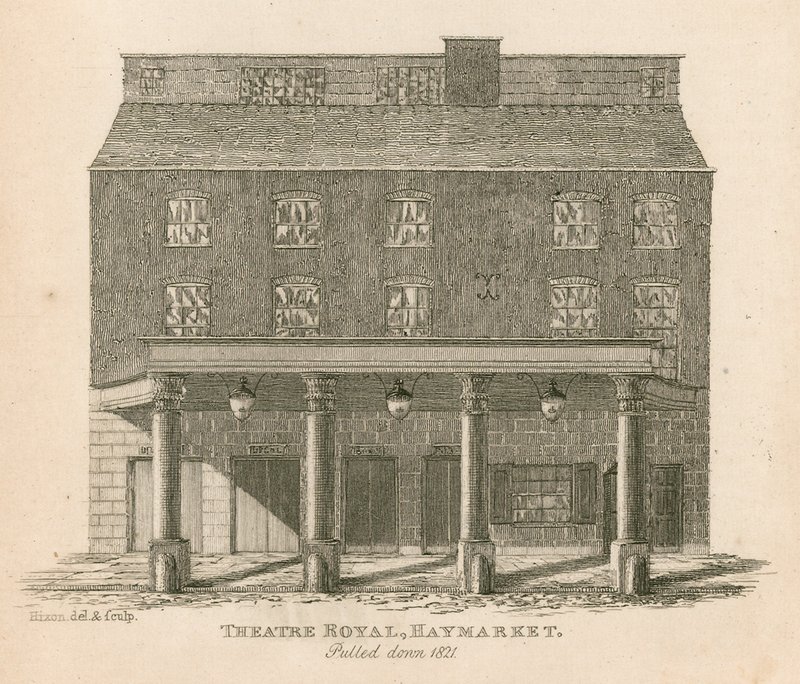 Kraliyet Tiyatrosu, Haymarket, Londra, 1821