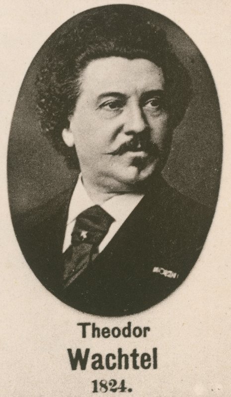 Theodor Wachtel (gravür) by English School