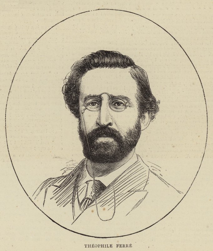 Theophile Ferre (gravür) by English School