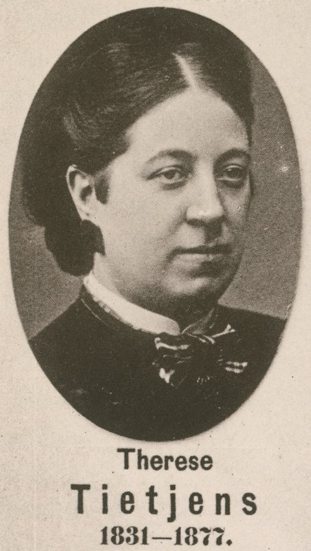 Therese Tietjens (gravür) by English School