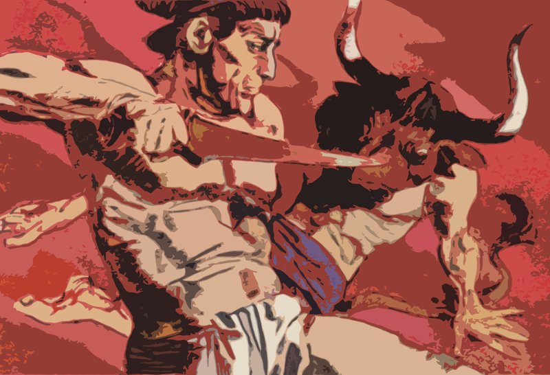 Theseus ve Minotor by English School