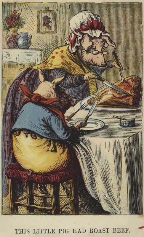 Bu Küçük Domuzun rosto dana eti vardı by English School