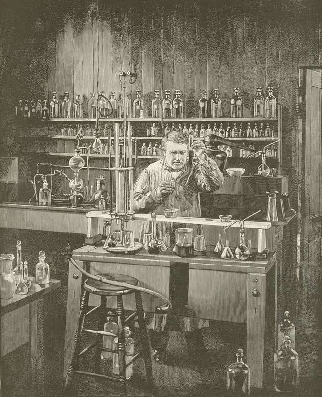 Thomas A Edison - Menlo Park Büyücüsü by English School
