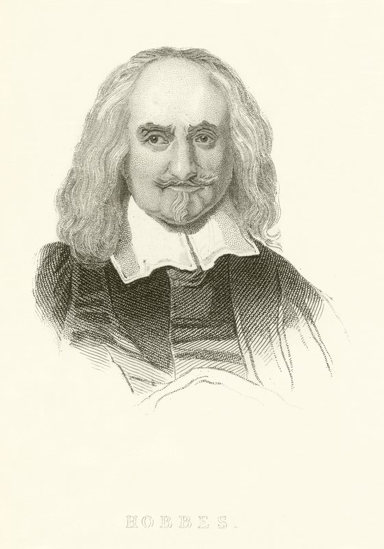 Thomas hobbes by English School