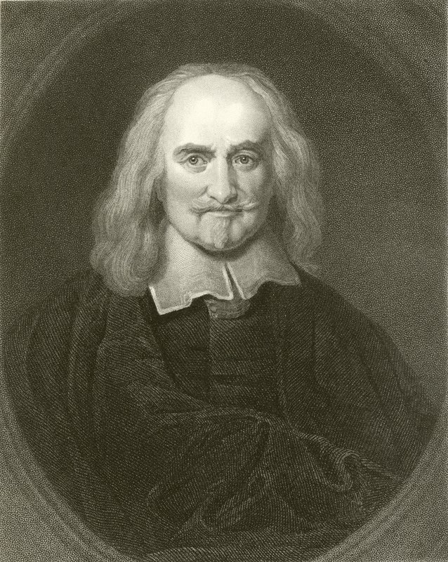 Thomas hobbes by English School