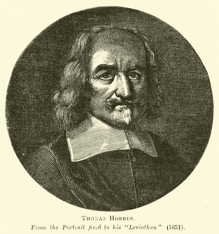 Thomas hobbes by English School