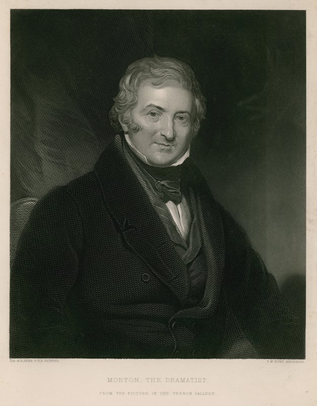 Oyun yazarı Thomas Morton by English School