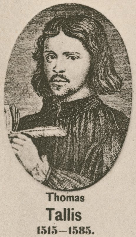 Thomas Tallis (gravür) by English School