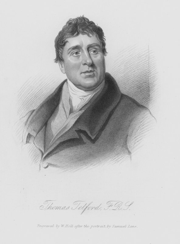 Thomas Telford (gravür) by English School