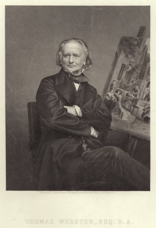 Thomas Webster, İngiliz tür ressamı by English School