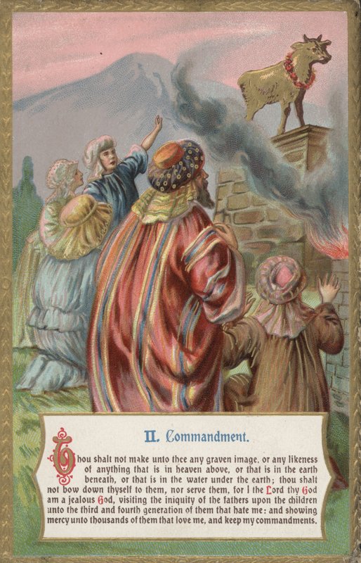 Sana Herhangi Bir Mezar Resmi Yapmayacaksın (chromolitho) by English School