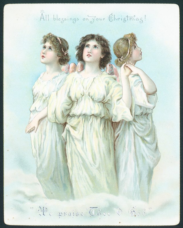 Üç Melek, Noel Kartı by English School