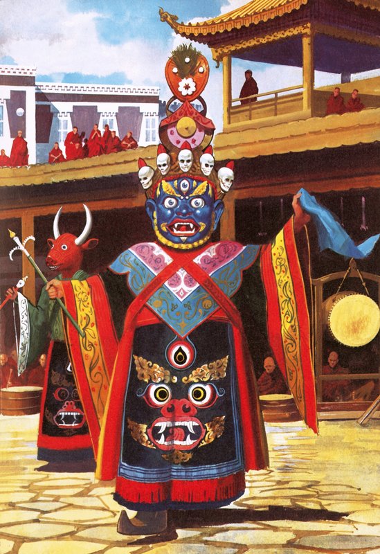 Tibet Şeytan Dansı by English School