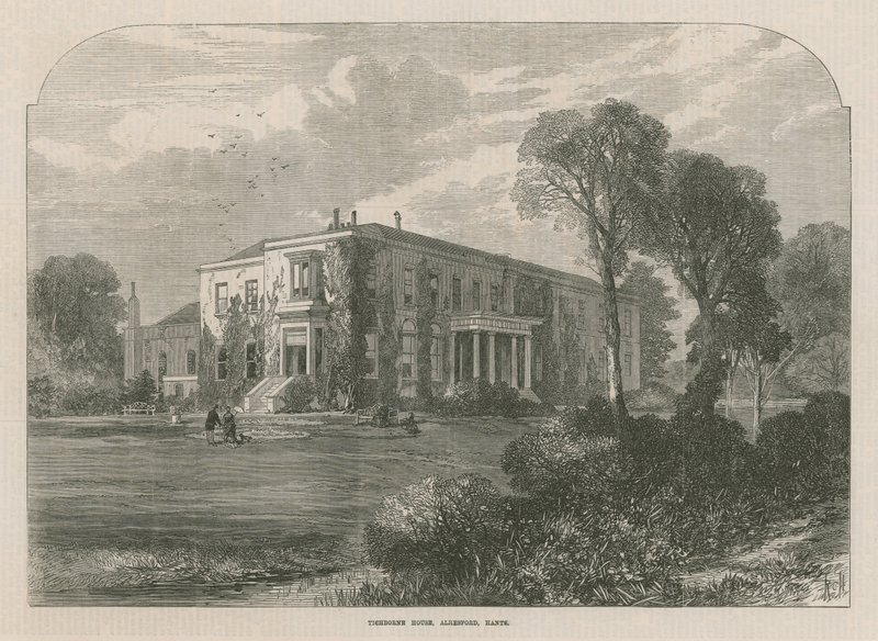 Alresford yakınlarındaki Tichborne Evi by English School