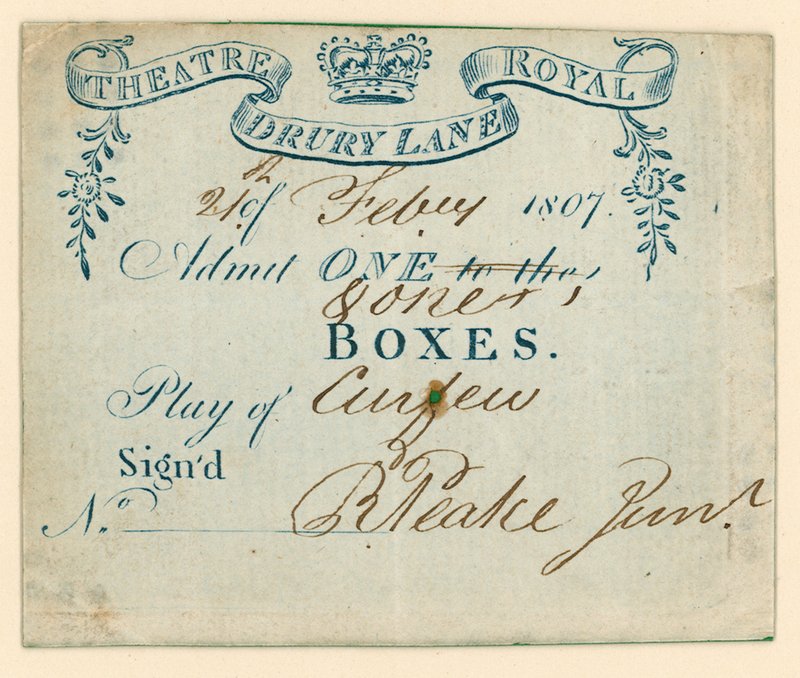 Drury Lane Tiyatrosu, Londra için bilet by English School