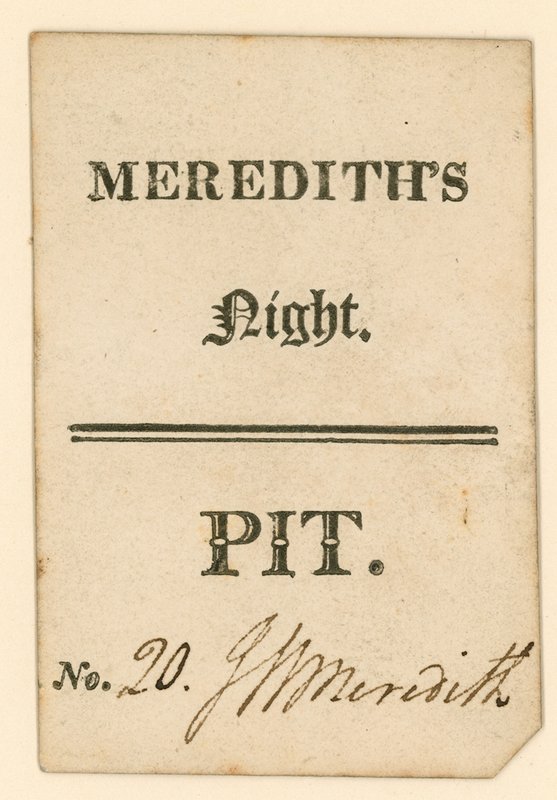 Drury Lane Tiyatrosu için Bilet, Londra: Merediths Night by English School