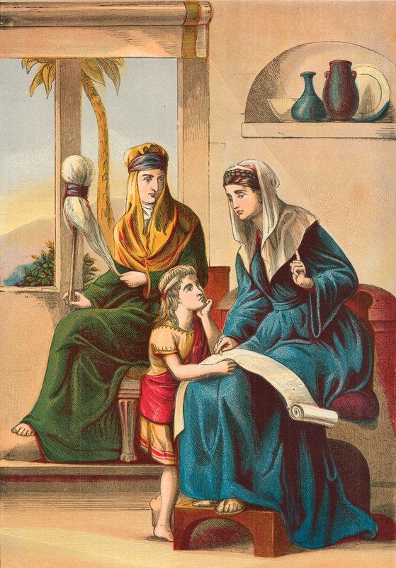 Timoteos ve annesi by English School