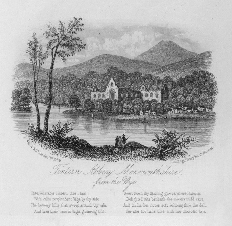 Tintern Manastırı, Monmouthshire, Wye