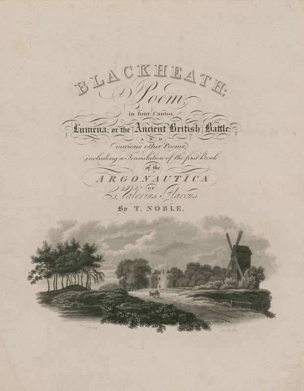Blackheath için başlık sayfası by English School