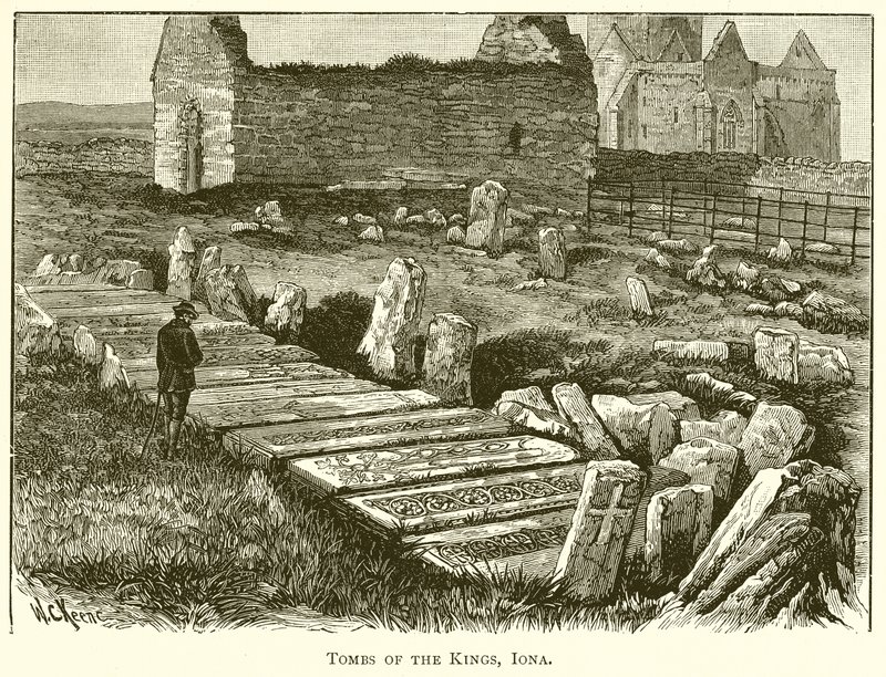 Kral Mezarları, Iona by English School