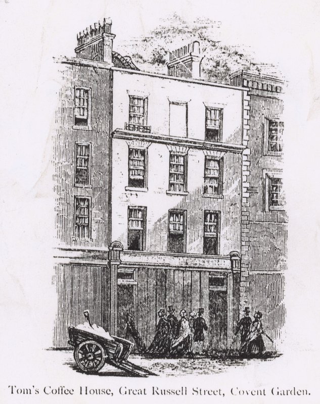 Toms Kahve Evi, Great Russell Caddesi, Covent Garden by English School