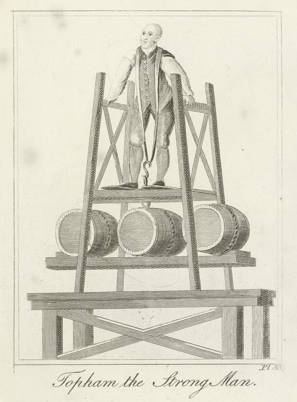Güçlü Adam Topham by English School