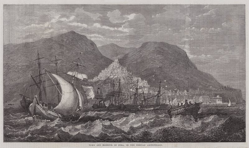Kasaba ve Syra Limanı, Yunan Takımadaları