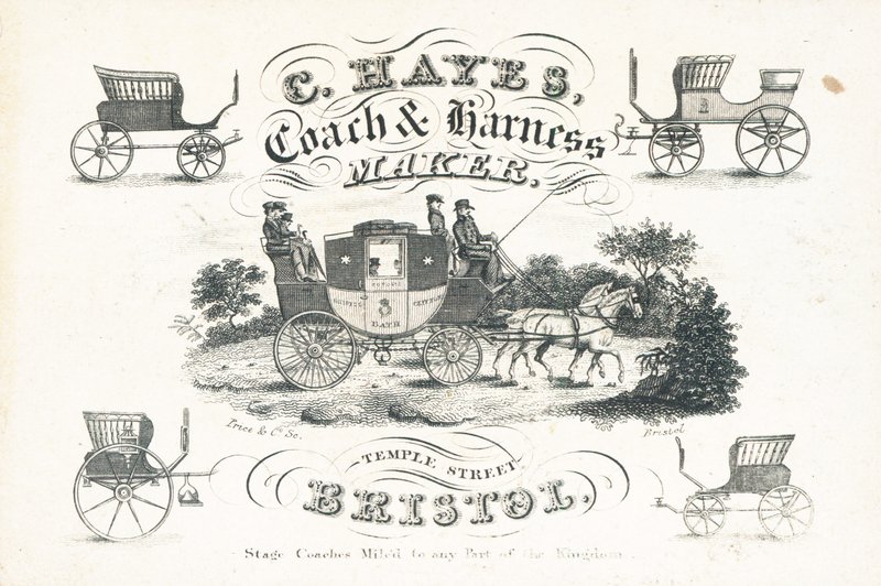 Ticaret kartı, C Hayes by English School