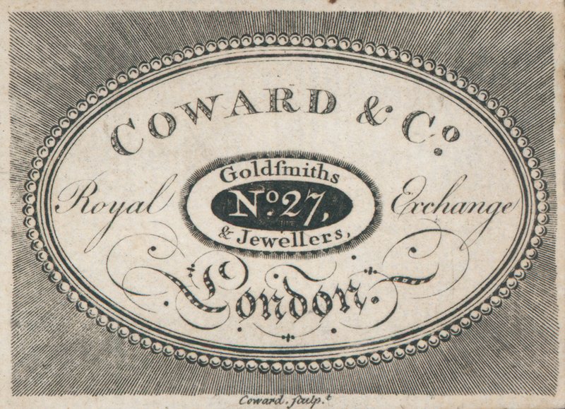 Ticaret kartı, Coward & Co by English School