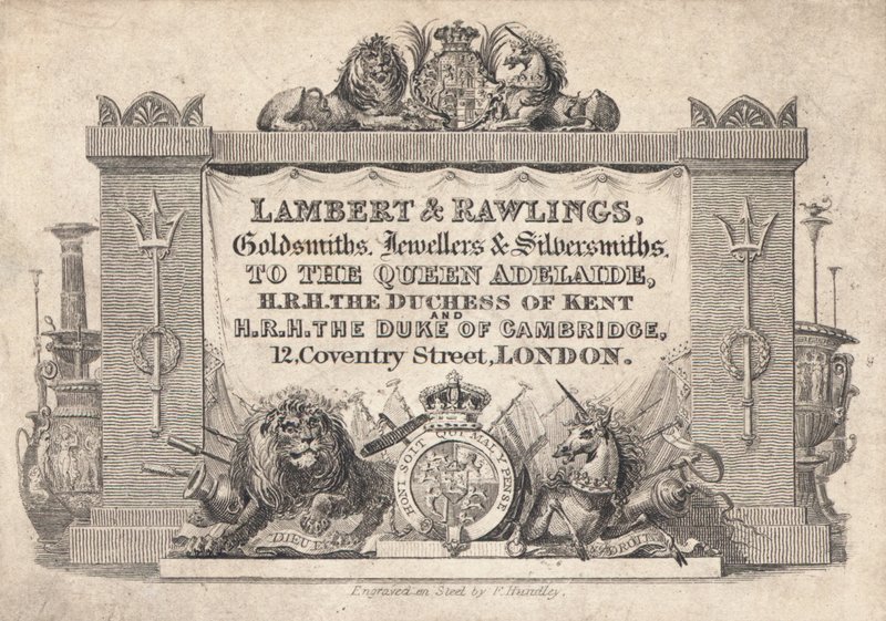 Ticari kart, Lambert & Rawlings by English School