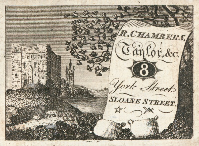 Ticaret kartı, R Chambers by English School
