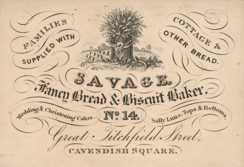 Ticaret kartı, Vahşi by English School