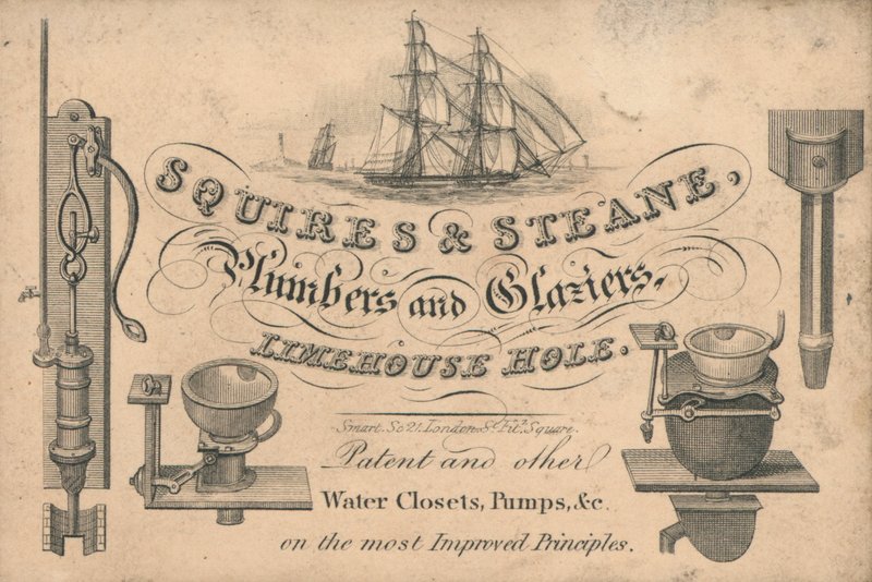 Ticaret kartı, Squires & Steane by English School