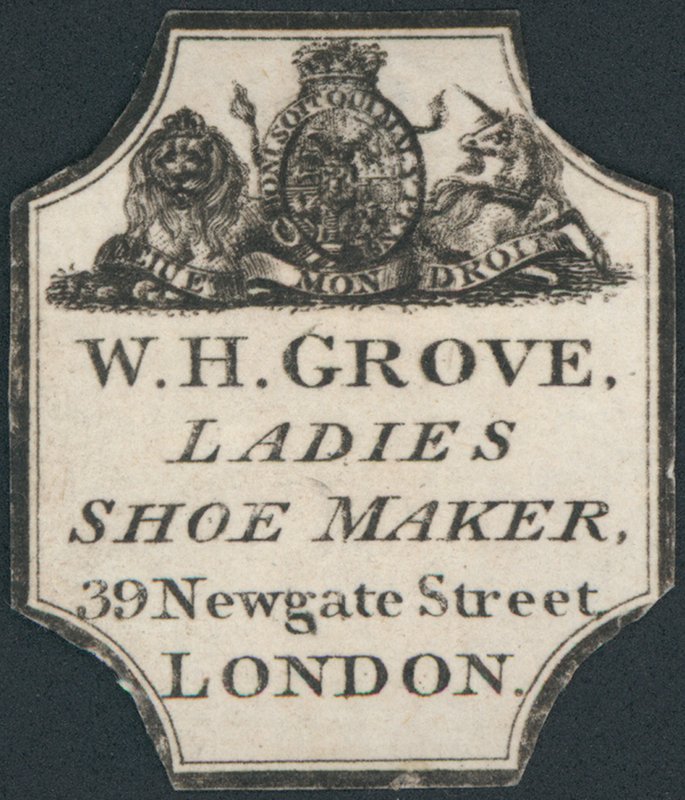 Ticaret kartı, WH Grove by English School